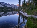 Sunrise, Alice Lake, Sawtooth Wilderness, ID