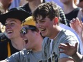 September 09, 2023: Colorado fans cheer on their team in the football game between Colorado and Nebraska in Boulder, CO. Derek Regensburger/CSM.