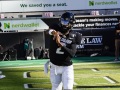 September 09, 2023: Colorado Buffaloes quarterback Shedeur Sanders (2) warms up before the game between Colorado and Nebraska in Boulder, CO. Derek Regensburger/CSM.