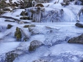 Frozen creek, Hanging Lake trail, Glenwood Canyon, CO