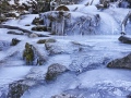 Frozen creek, Hanging Lake trail, Glenwood Canyon, CO